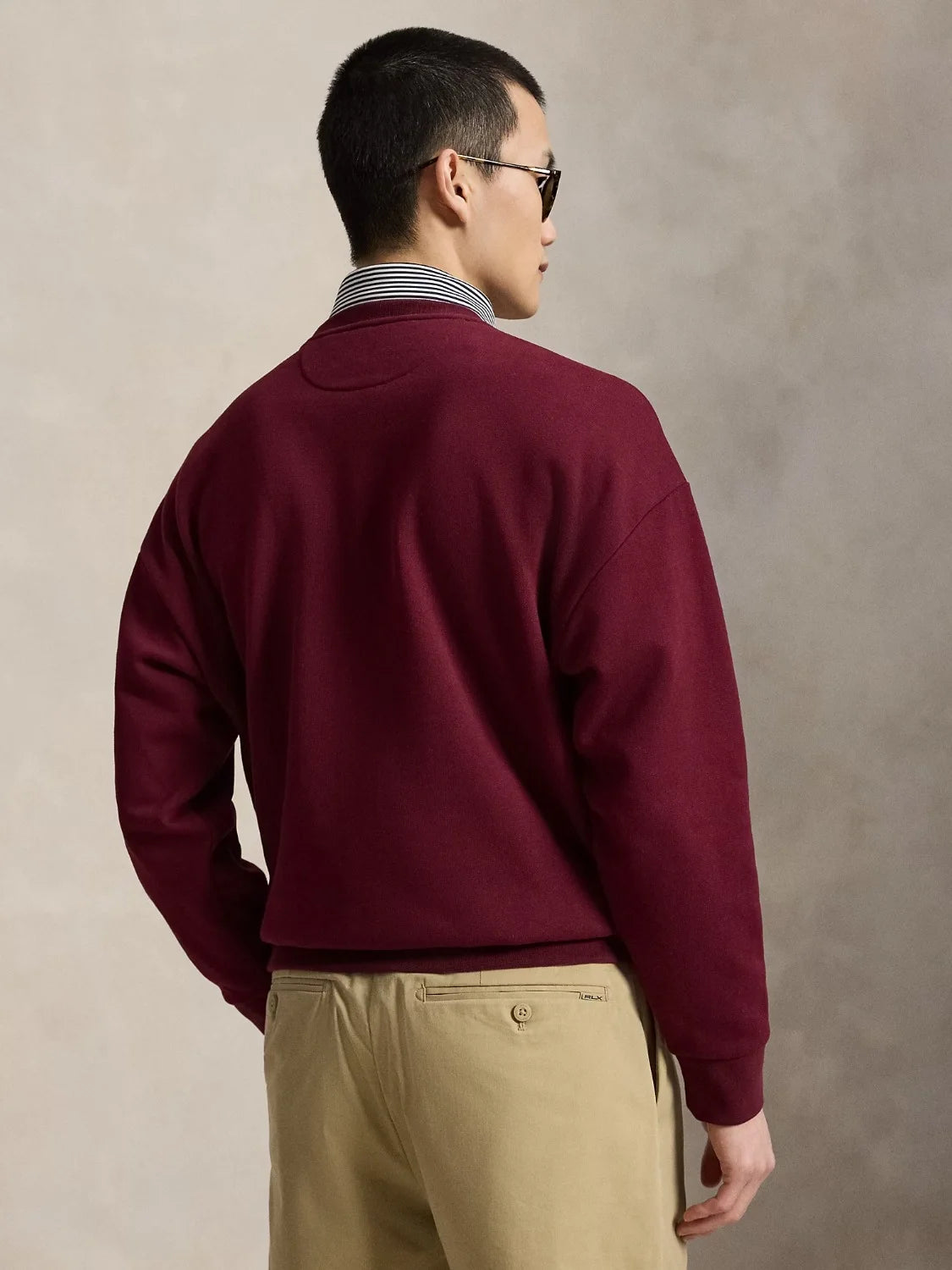 sweat-rlx-bear-bordeaux-homme-785B19893002-dos