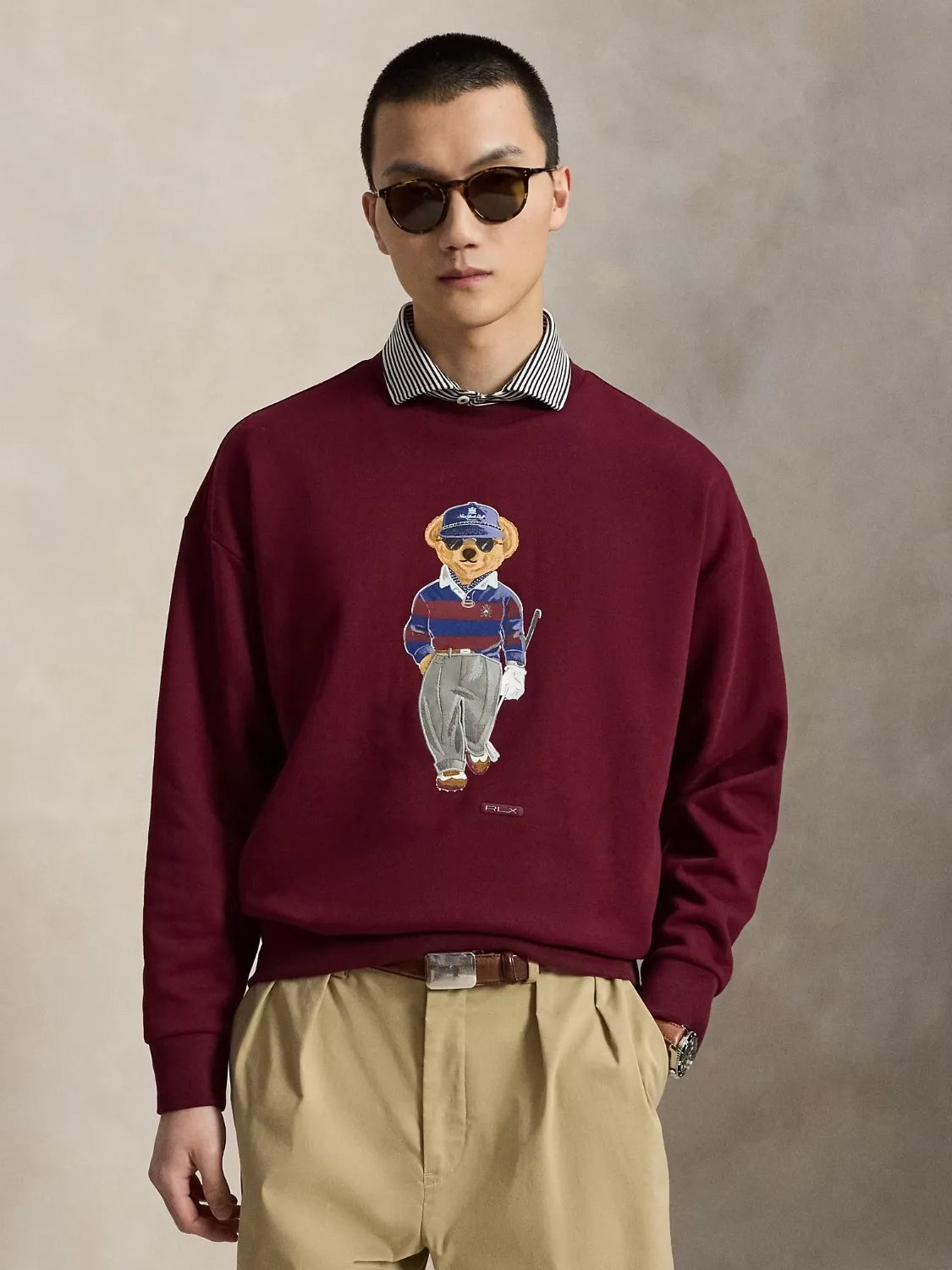 sweat-rlx-bear-bordeaux-homme-785B19893002-face