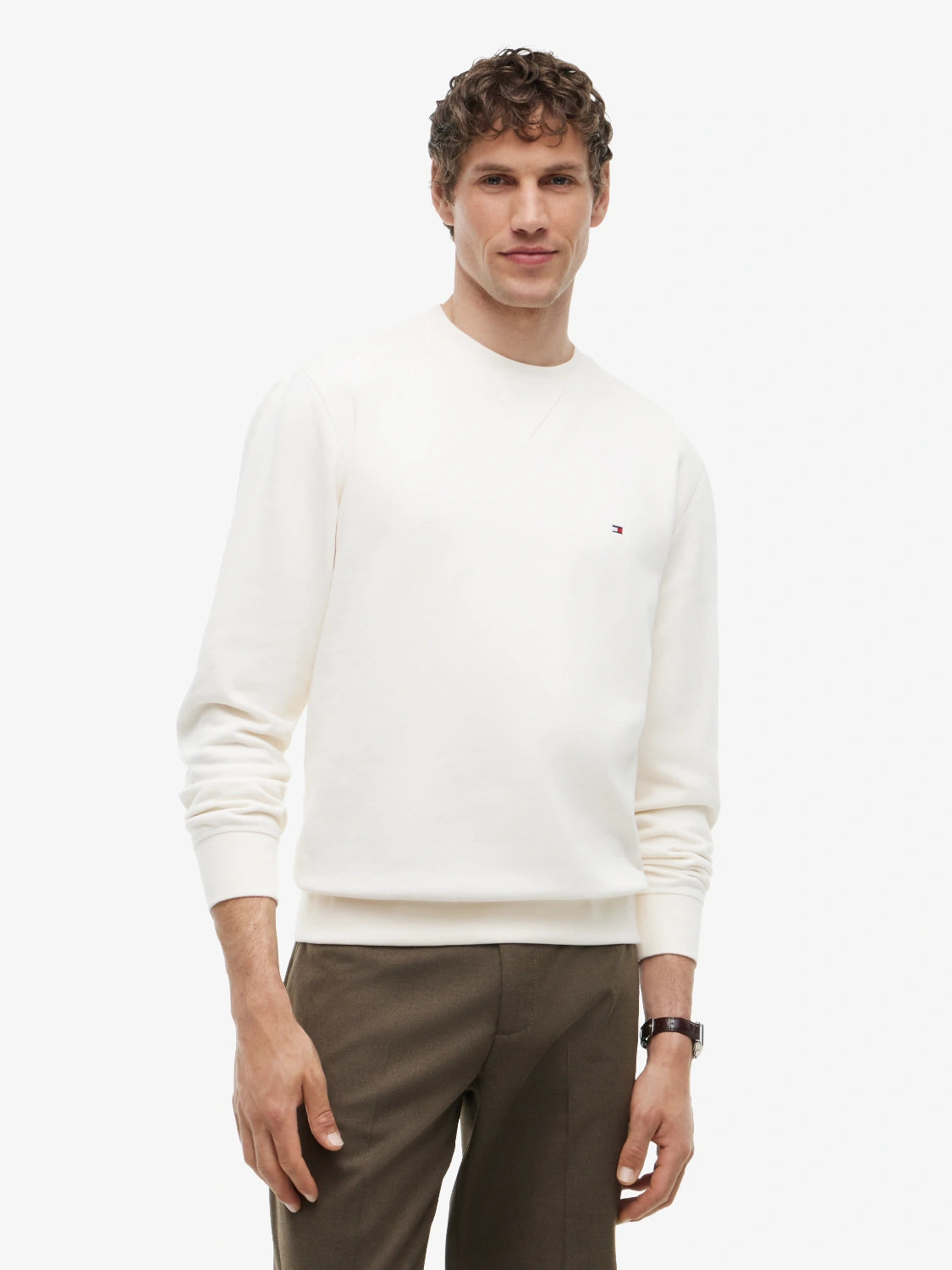 sweat-tommy-hilfiger-beige-face-mw0mw40000z00