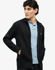 sweat-zippe-ralph-lauren-noir-homme-710B23986002-face