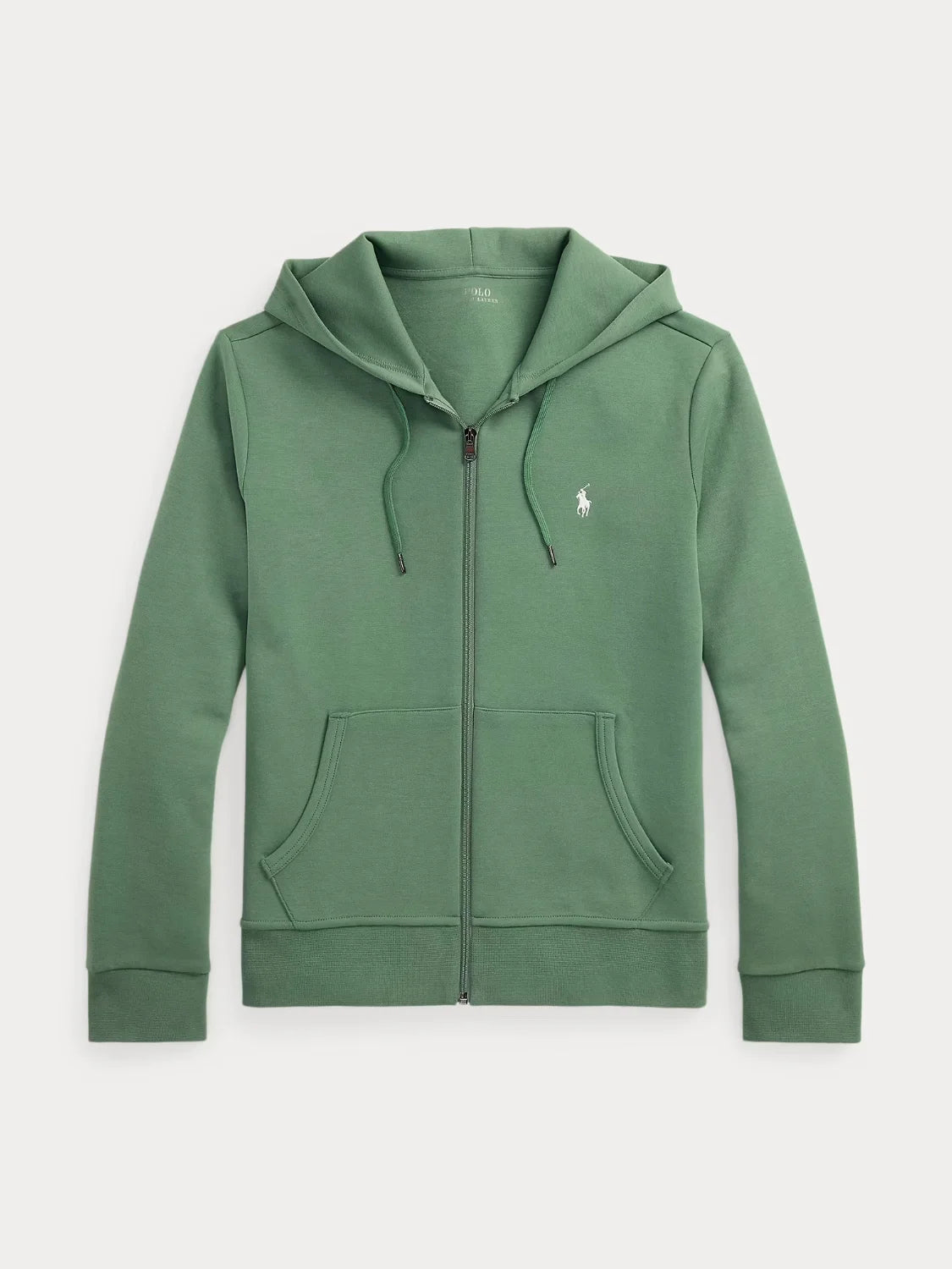sweat-zippe-ralph-lauren-vert-homme-porte-a-plat