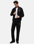 sweat-zippe-tommy-hilfiger-noir-porte