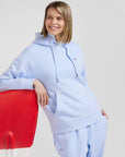 Sweat Oversized Eden Park bleu unisexe | Georgespaul 