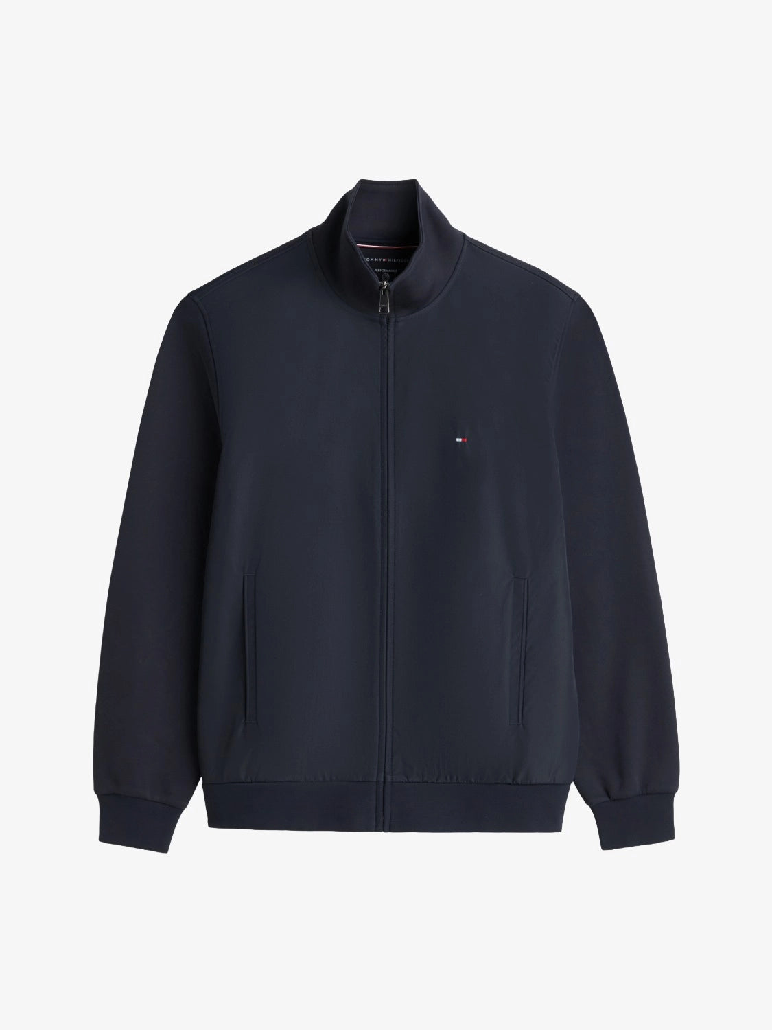 sweatshirt-zippe-tommy-hilfiger-marine-homme-a-plat
