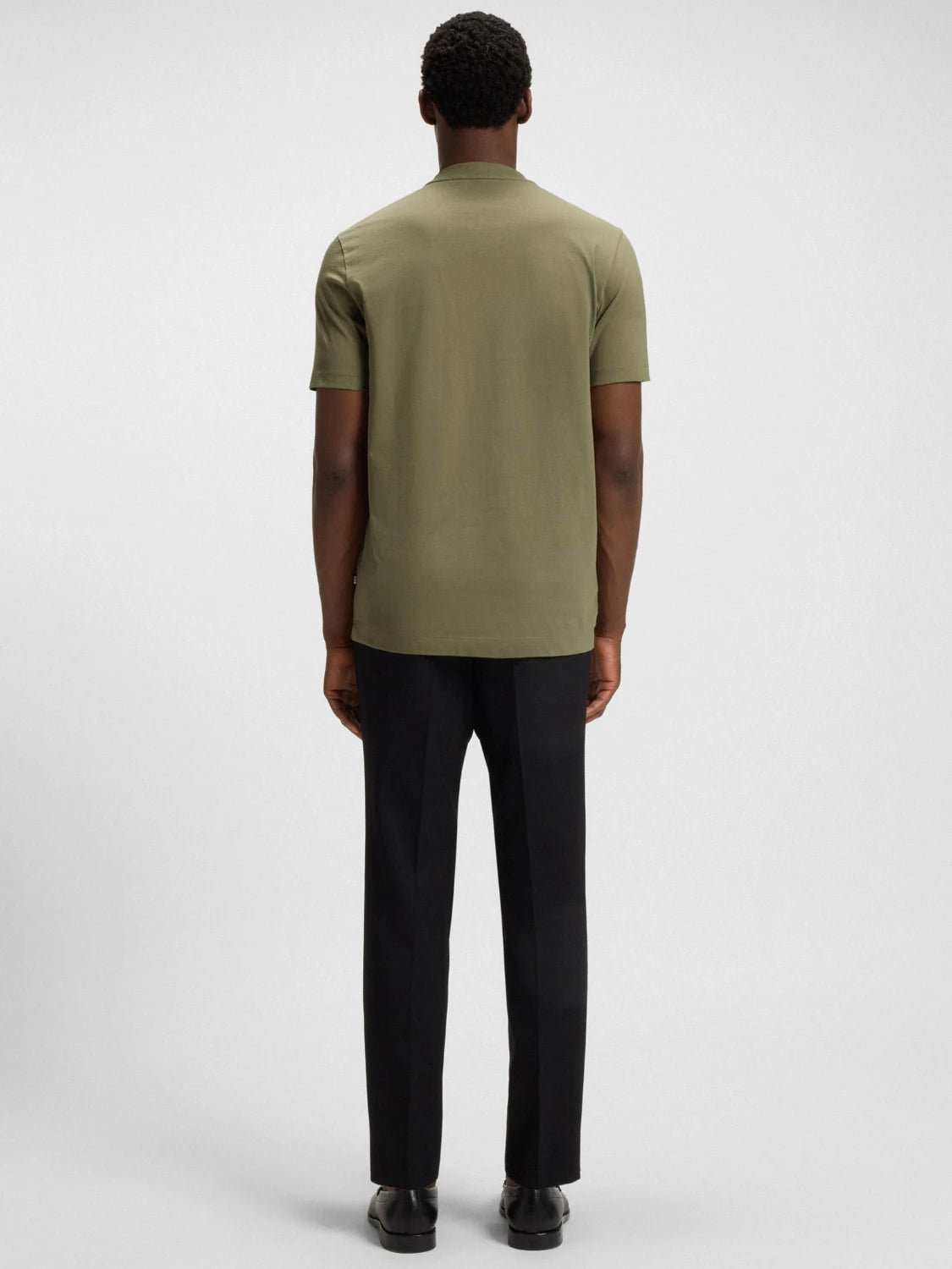 t-shirt-boss-homme-kaki-dos
