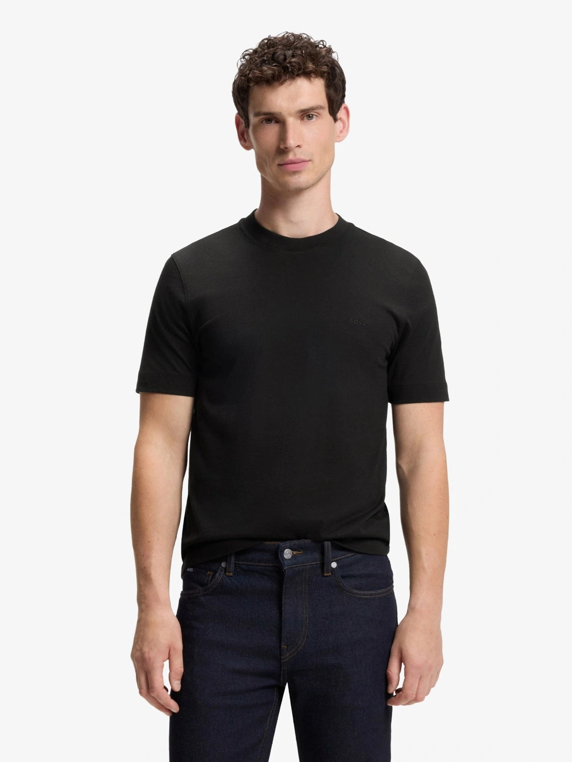 t-shirt-boss-homme-noir-50565995001-face