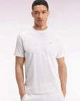 t-shirt-eden-park-basique-blanc-homme-face