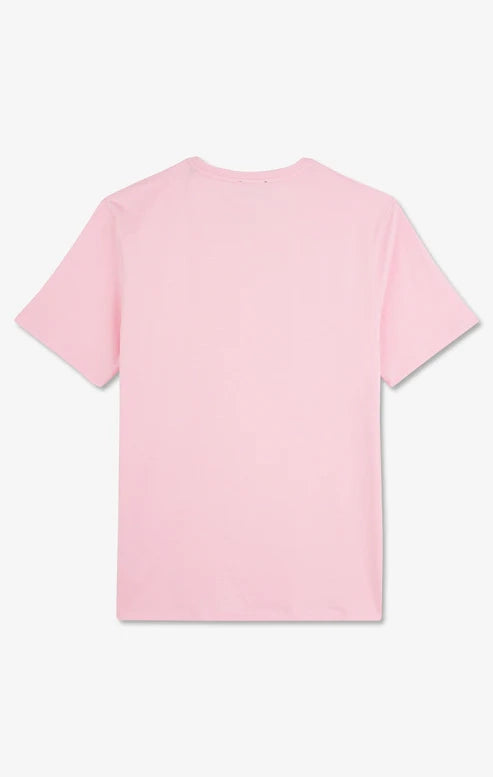 t-shirt-eden-park-homme-rose-a-plat-dos