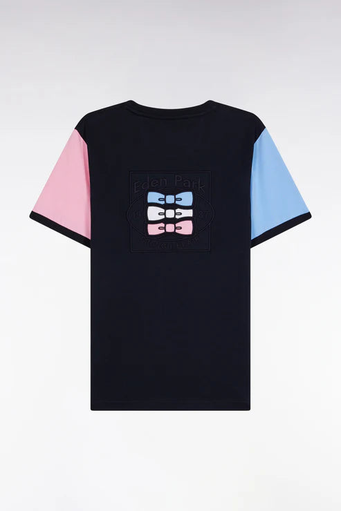 t-shirt-eden-park-marine-homme-a-plat