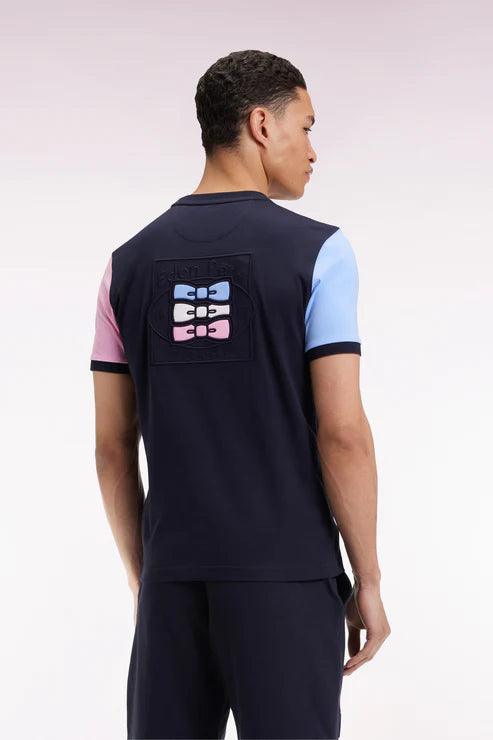 t-shirt-eden-park-marine-homme-dos