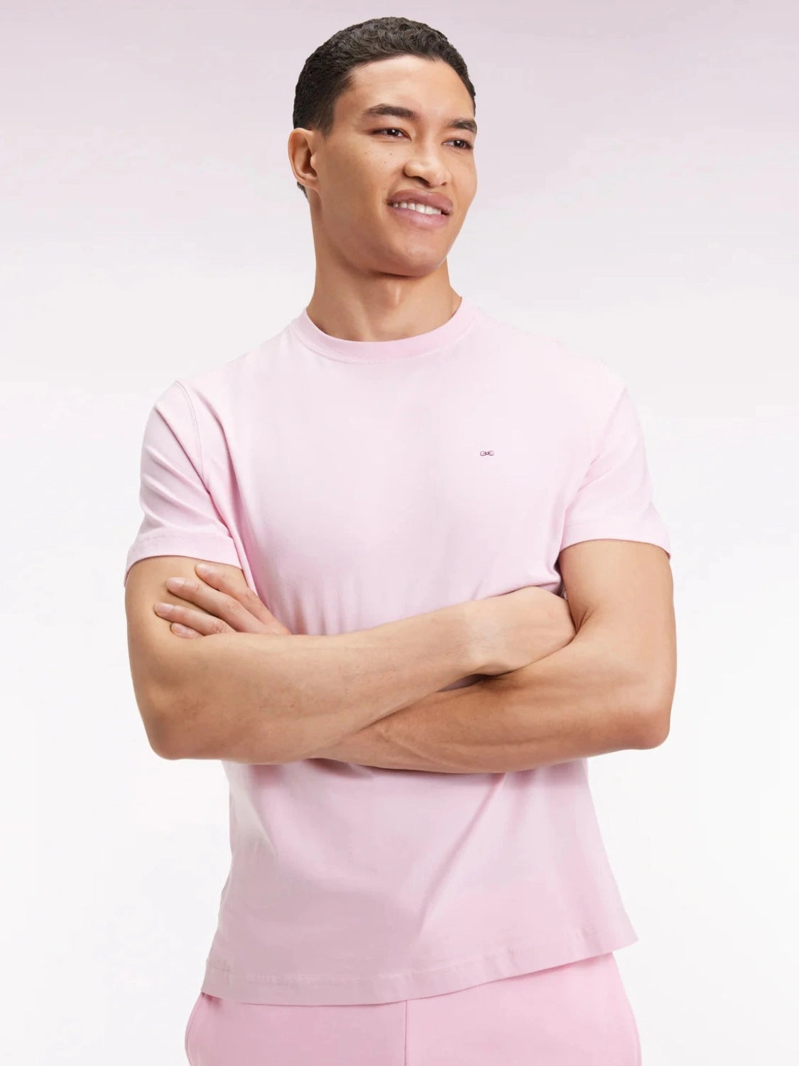 t-shirt-eden-park-rose-homme-face-zomm