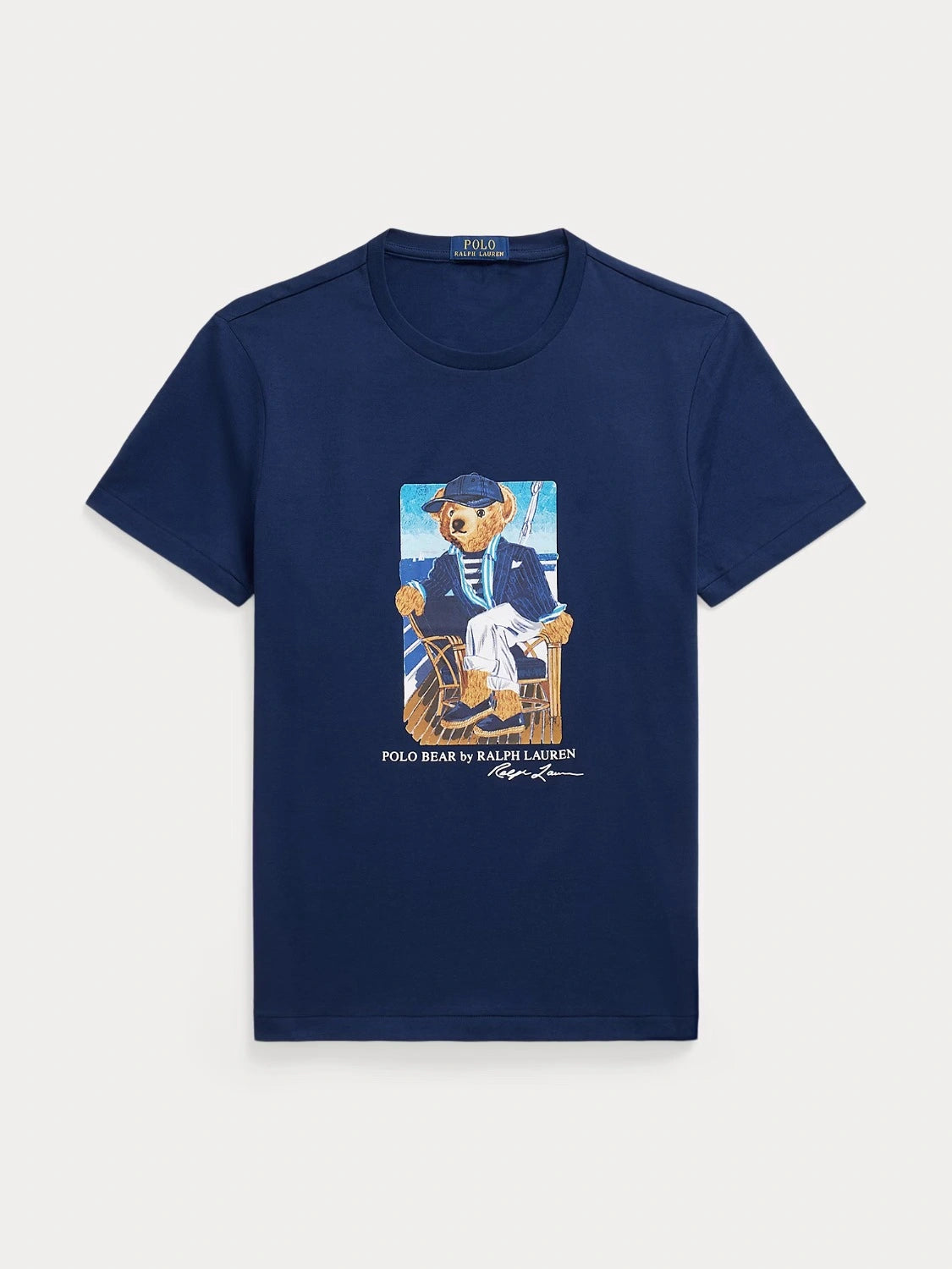 t-shirt-ralph-lauren-bear-marine-homme-710B21964001-a-plat