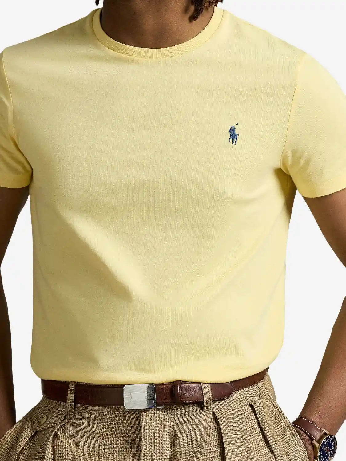 t-shirt-ralph-lauren-homme-jaune-zoom