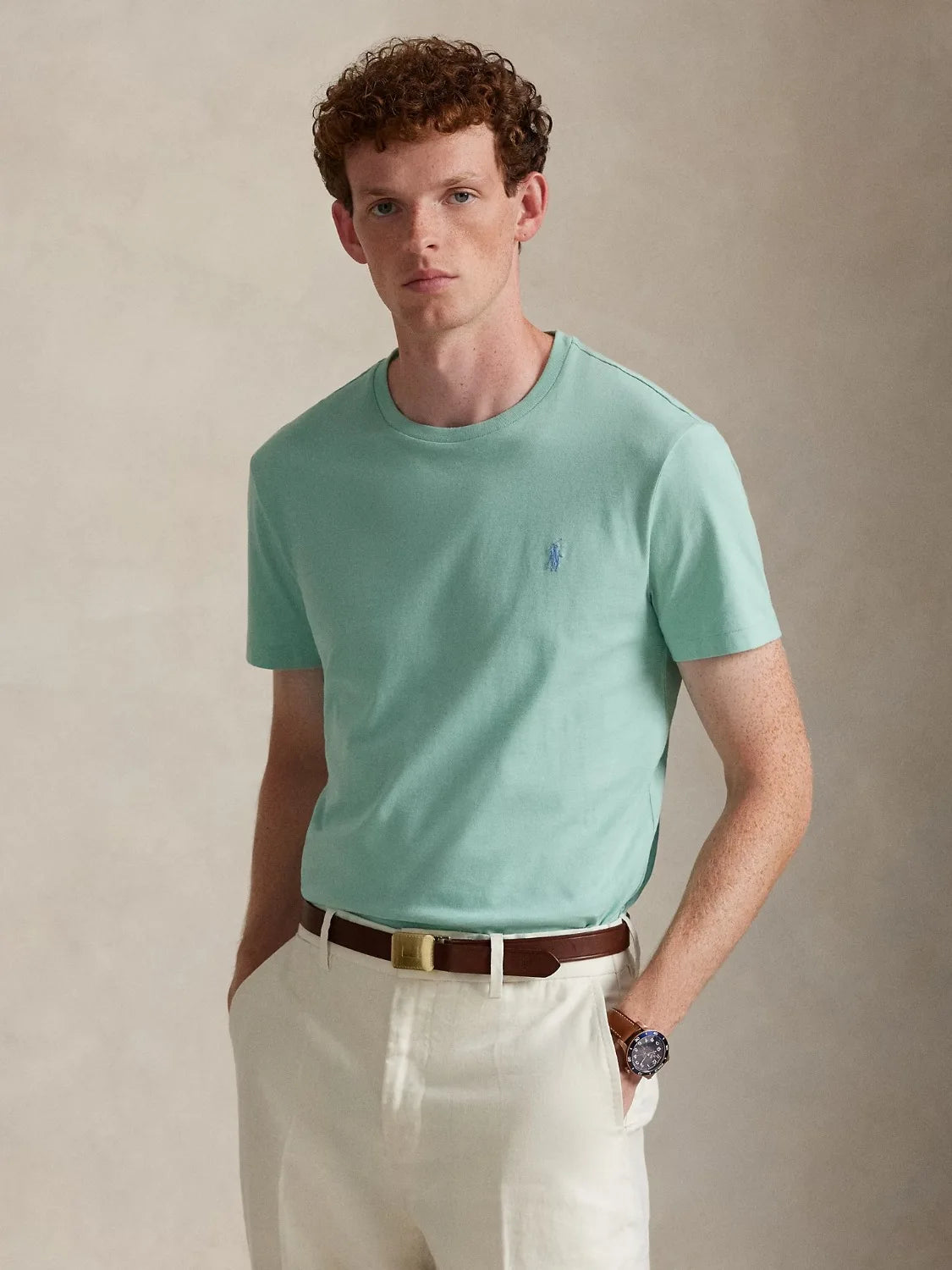 t-shirt-ralph-lauren-vert-homme-710671438507-face
