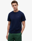 t-shirt-tommy-hilfiger-bleu-homme-MW0MW39995DCC-face