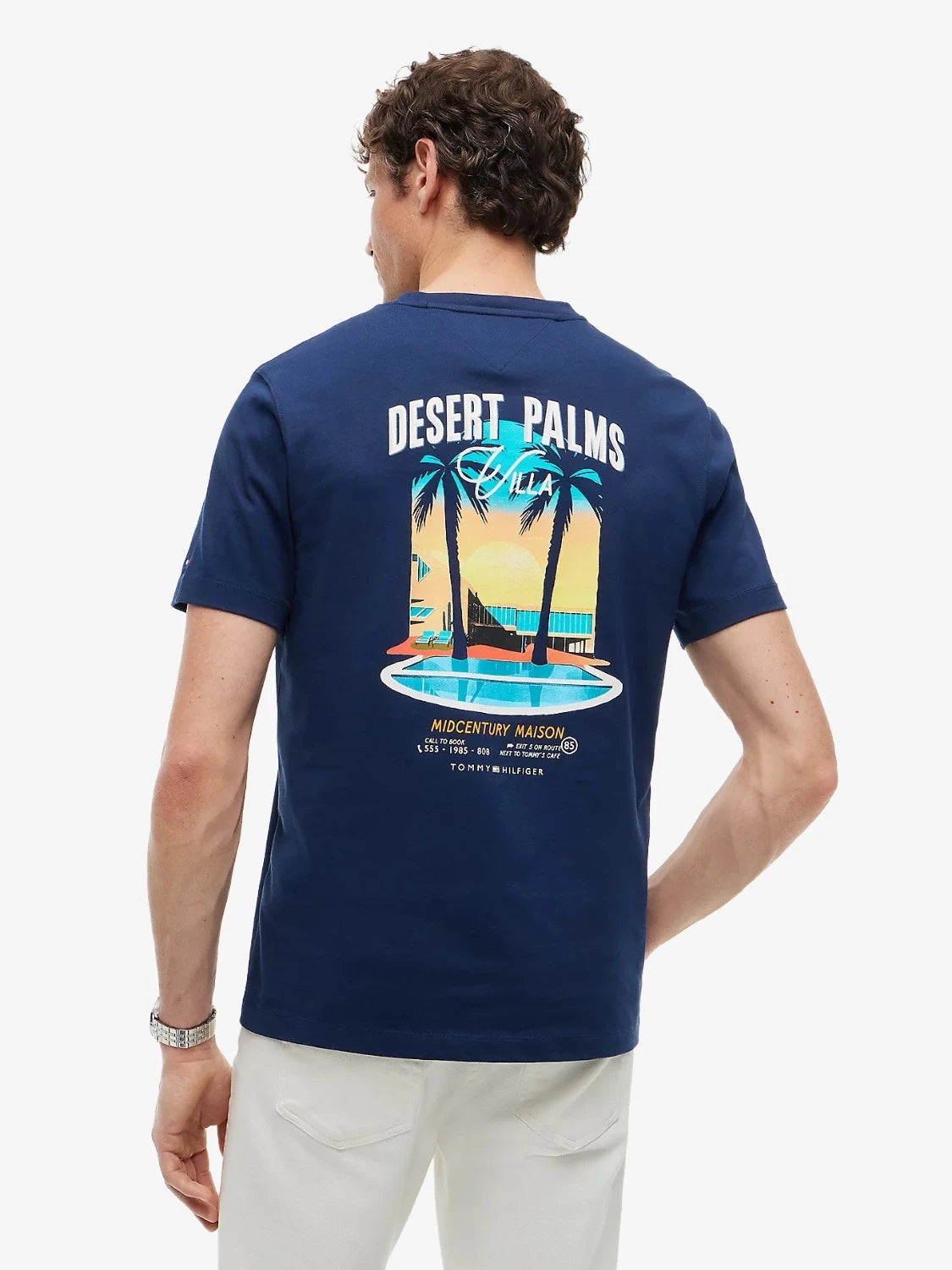 t-shirt-tommy-hilfiger-marine-homme-MW0MW43198DCC-dos