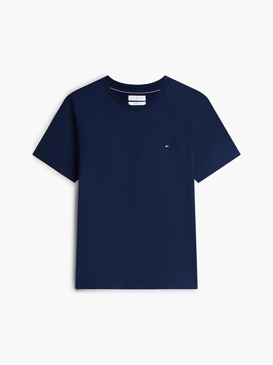 t-shit-tommy-hilfiger-marine-homme-MW0MW39995DCC-a-plat