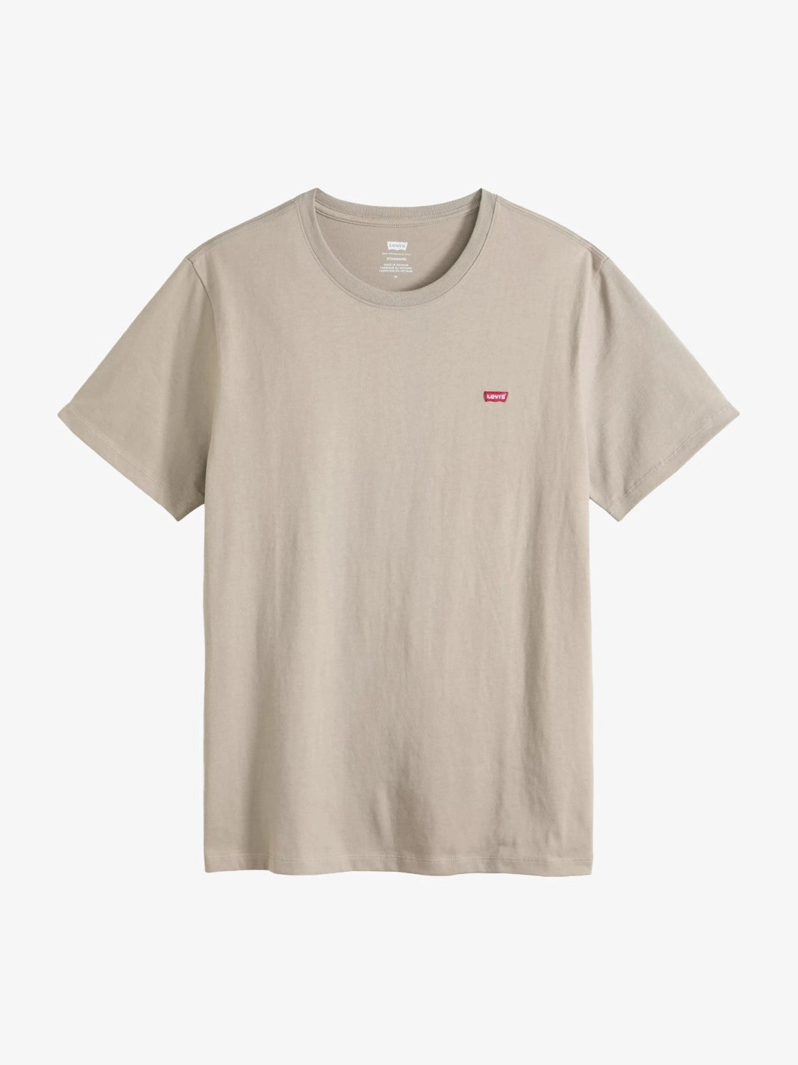 tee-shirt-levis-beige-homme-566050301-a-plat