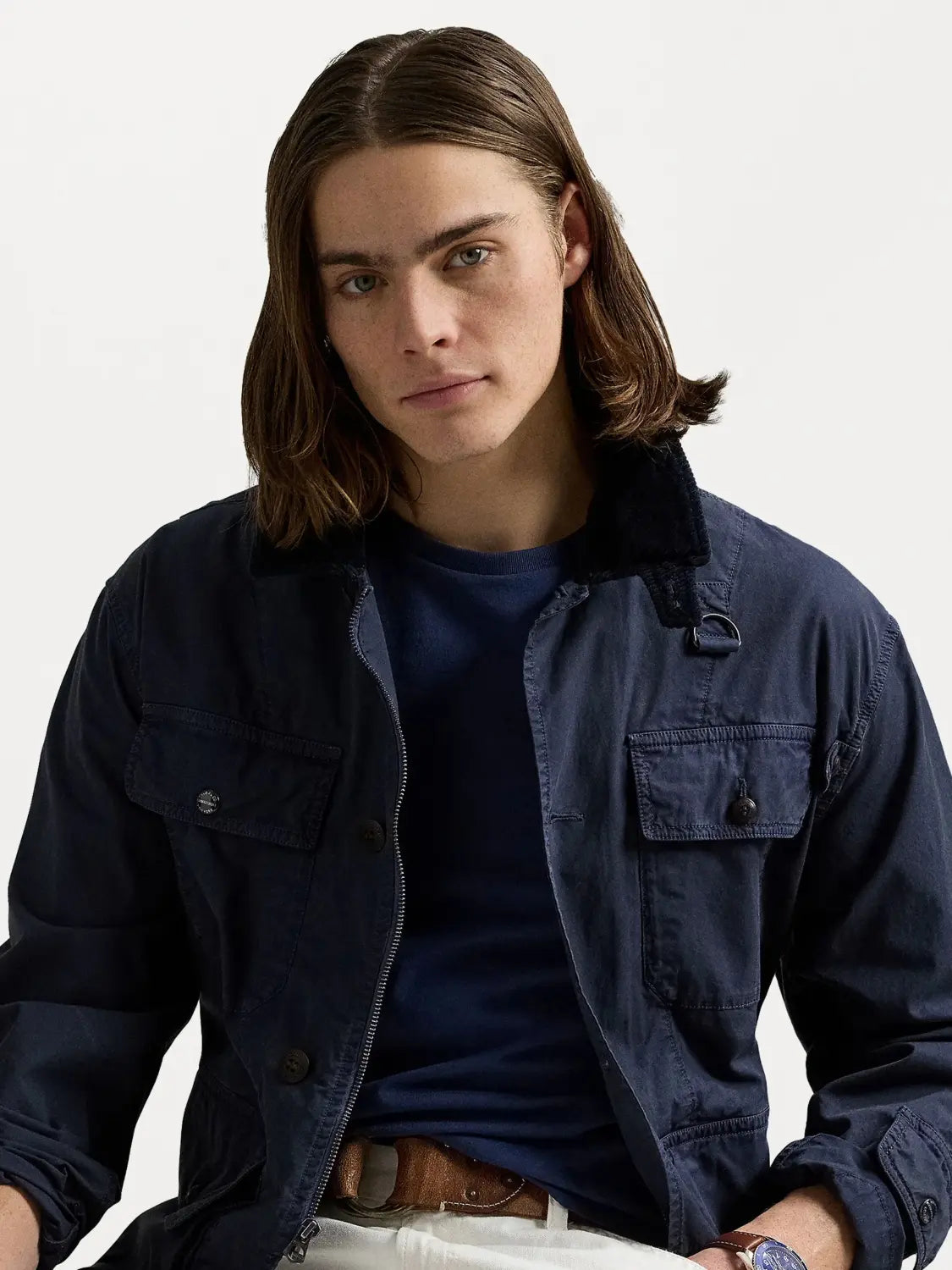 tee-shirt-ralph-lauren-homme-marine-face-porte