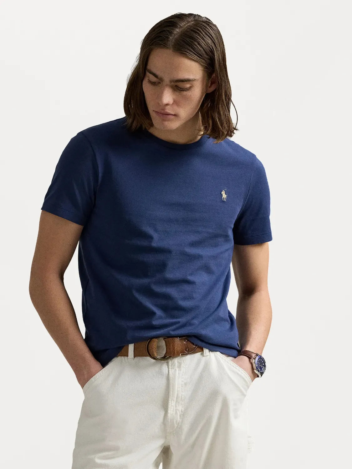 tee-shirt-ralph-lauren-homme-marine-face
