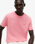 tee-shirt-tommy-hilfiger-rose-homme-MW0MW39995THH-zoom