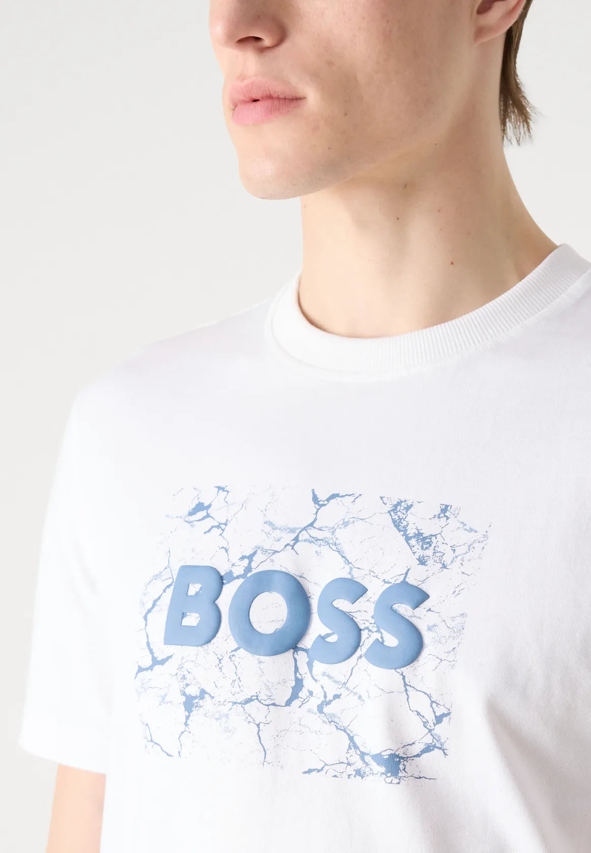 tshirt-boss-homme-blanc-zoom-devant