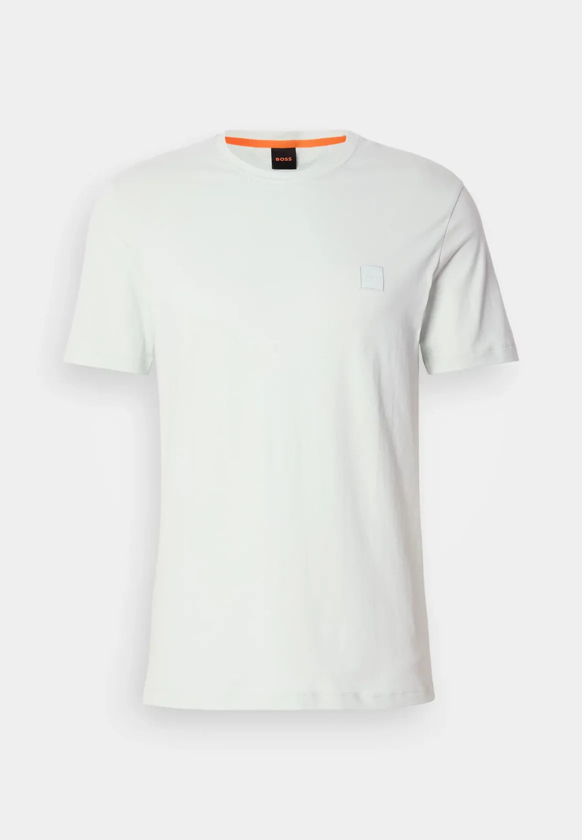 tshirt-boss-homme-bleu-a-plat