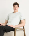 tshirt-boss-homme-bleu-face