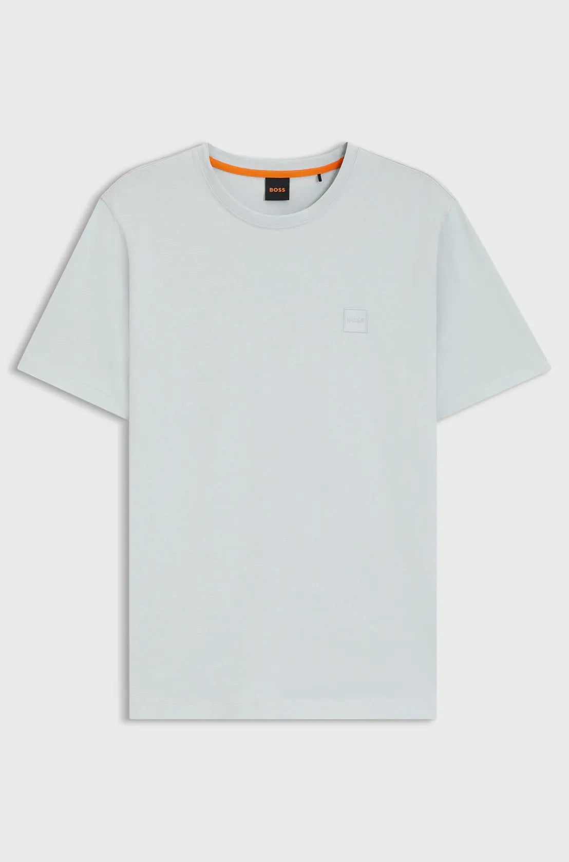 tshirt-boss-homme-gris-a-plat