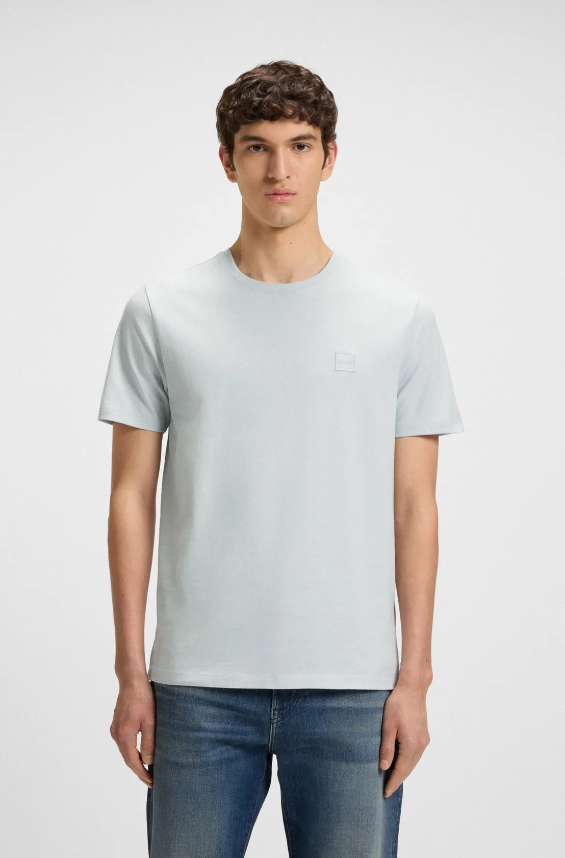 tshirt-boss-homme-gris-face