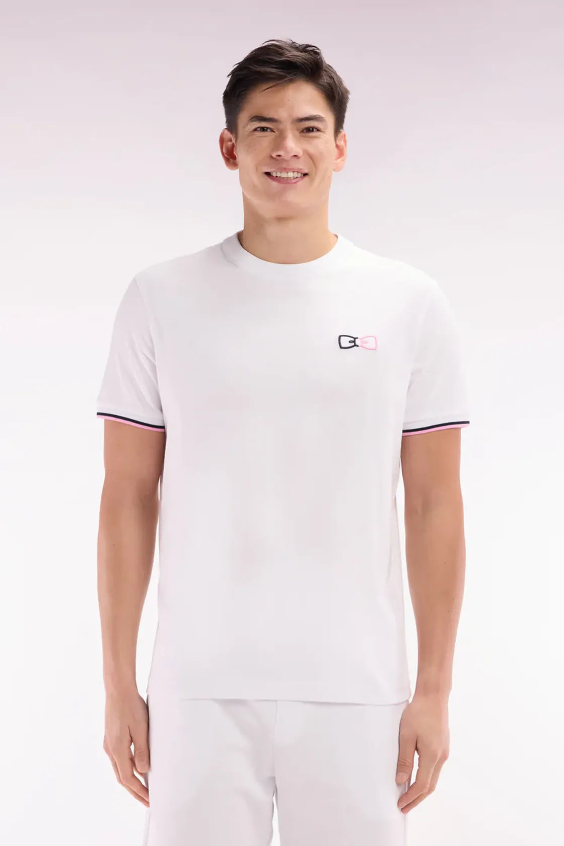 tshirt-eden-park-homme-blanc-face