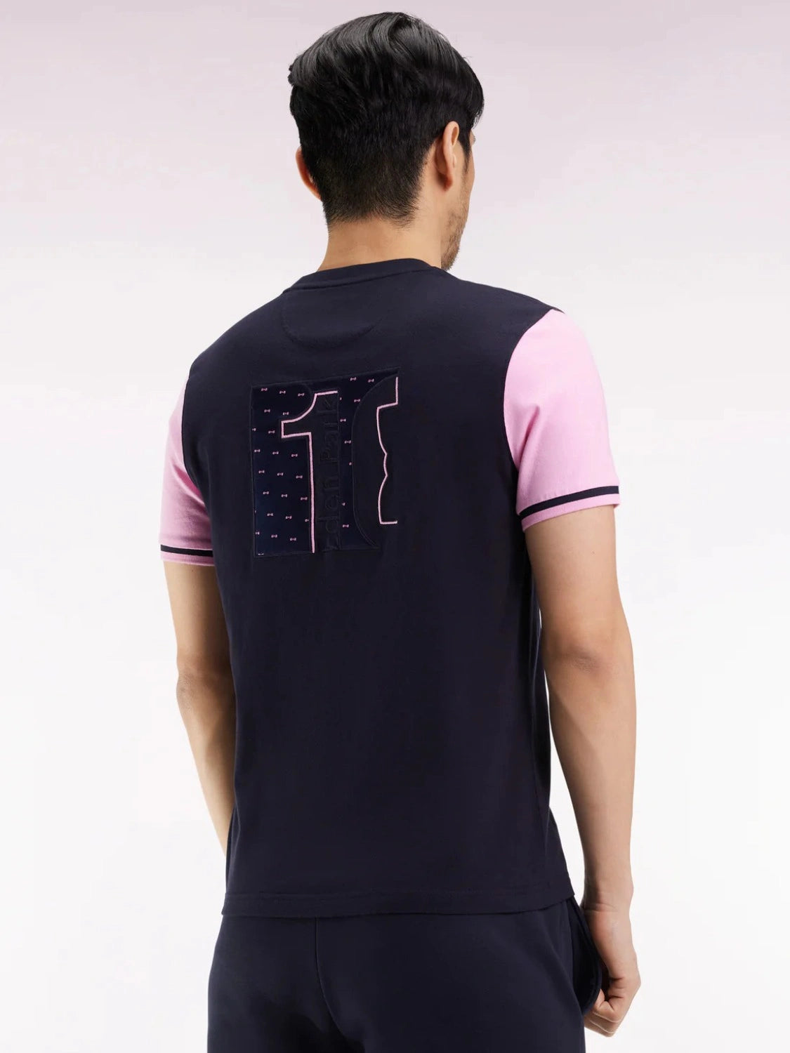 tshirt-eden-park-marine-rose-homme-dos