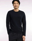 tshirt-eden-park-noir-porte-h26maitl0006no