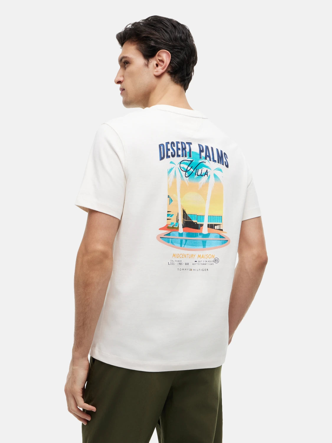 tshirt-tommy-hilfiger-beige-coton-dos
