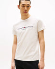 tshirt-tommy-hilfiger-homme-beige-face