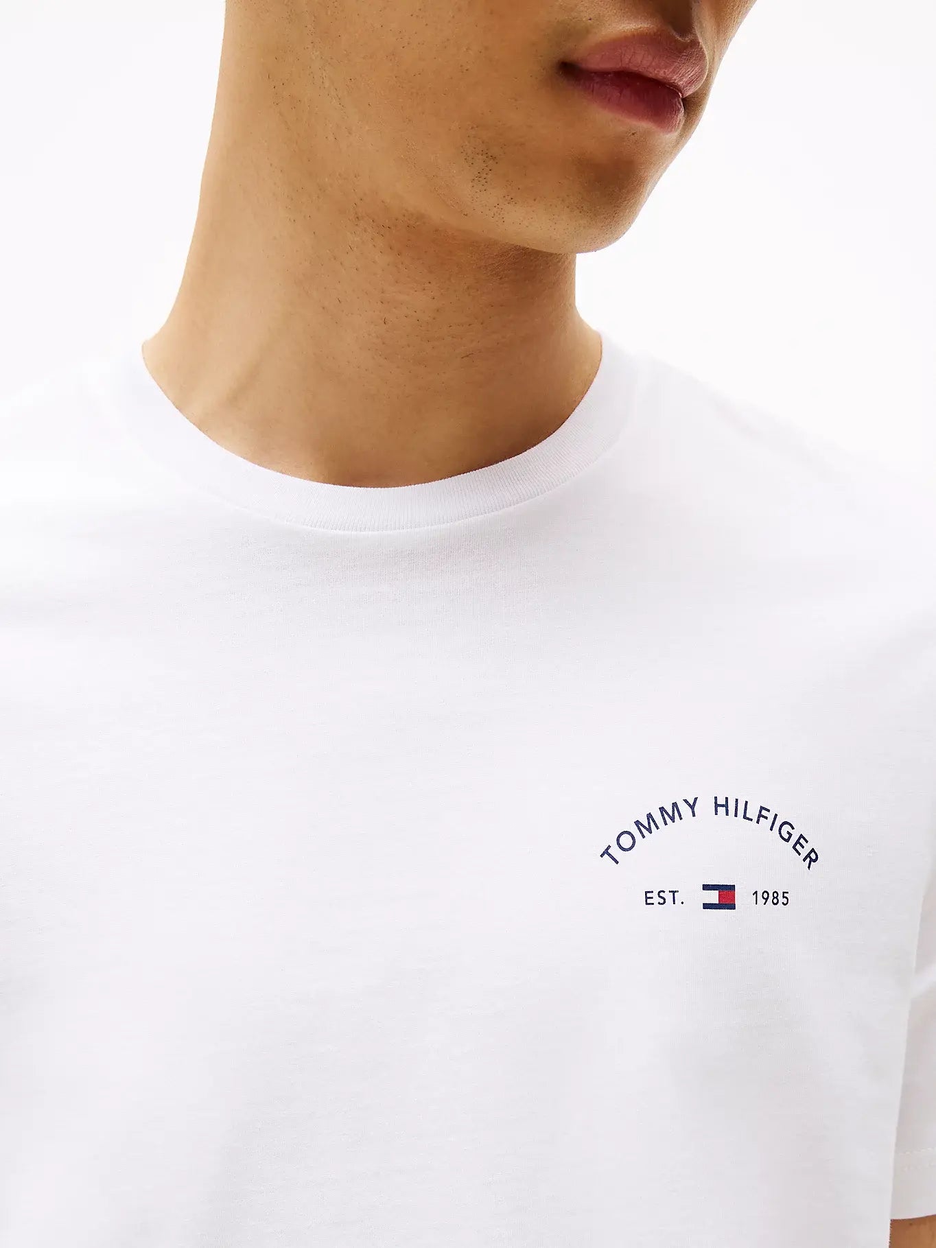 tshirt-tommy-hilfiger-homme-blanc-zoom