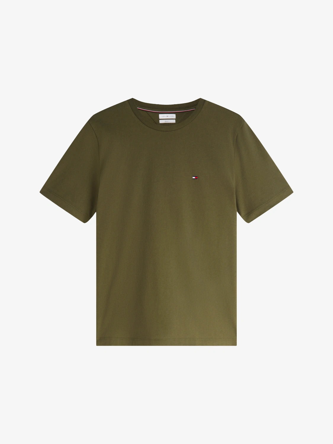 tshirt-tommy-hilfiger-kaki-a-plat-mw0mw39995mt1