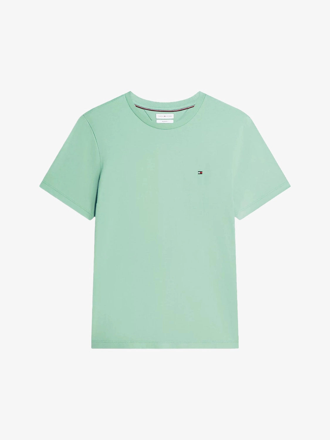 tshirt-tommy-hilfiger-vert-homme-MW0MW39995L1A-a-plat