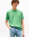 tshirt-tommy-hilfiger-vert-mw0mw39995l3j-face