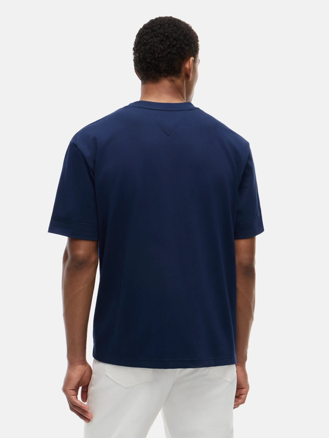 tshirt-tommy-hillfiger-marine-coton-dos