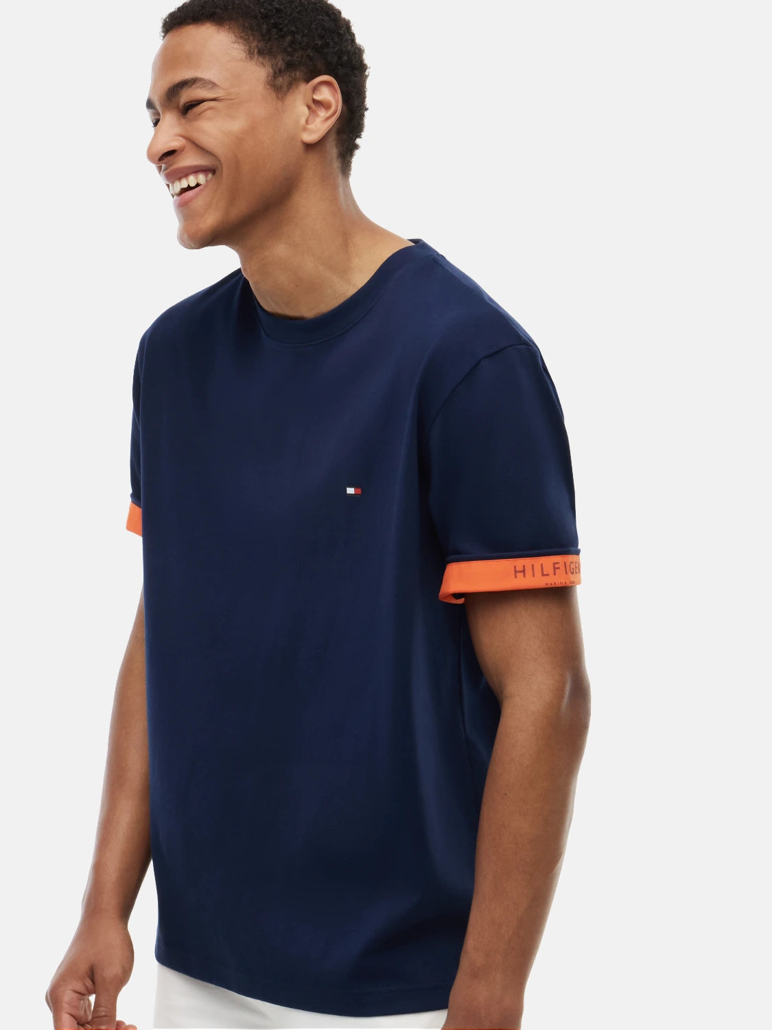 tshirt-tommy-hillfiger-marine-coton-zoom