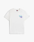 tshirt-tommy-jeans-homme-beige-a-plat