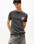 tshirt-tommy-jeans-homme-noir-face