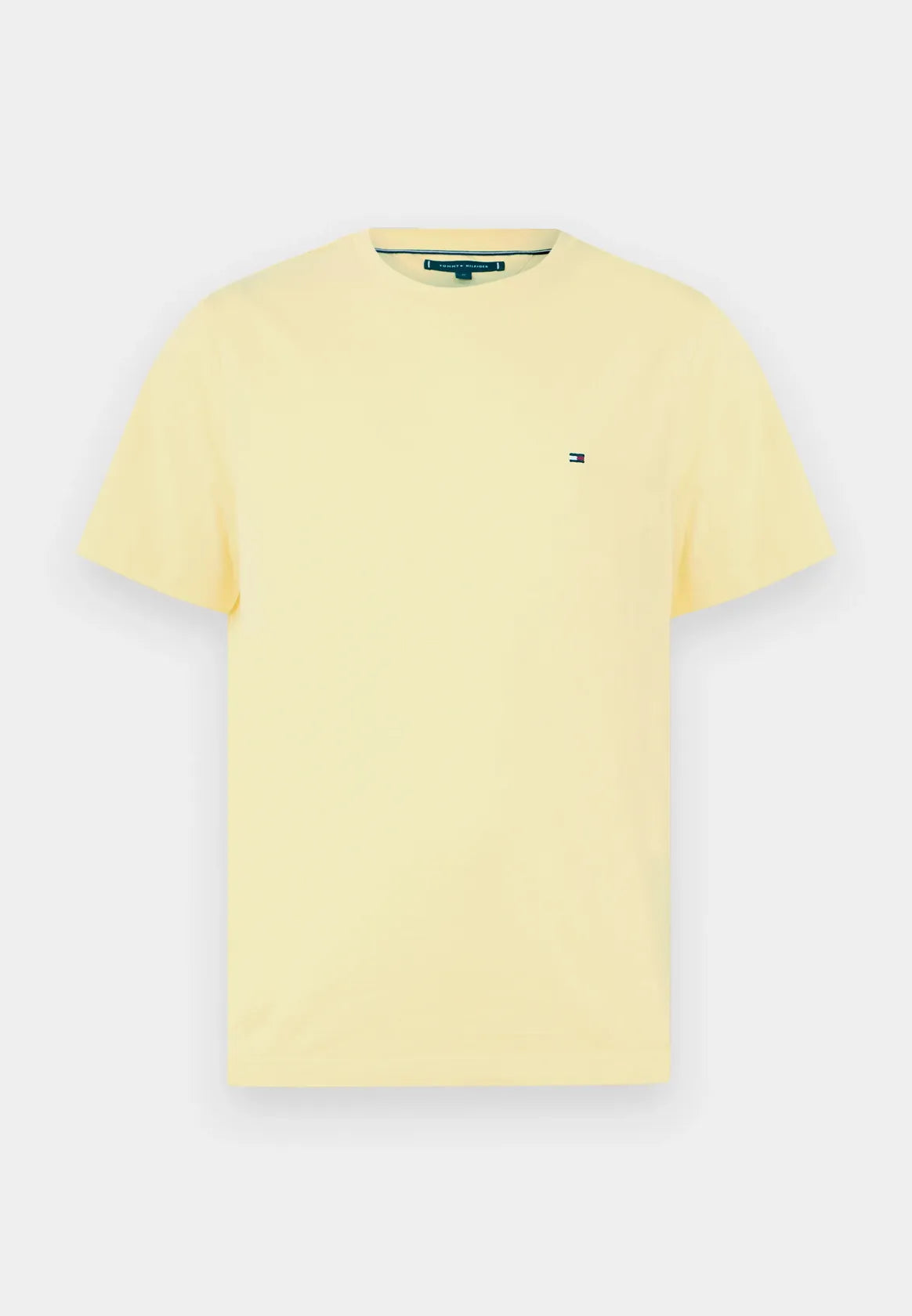 tshirt-tommyhilfiger-homme-jaune-a-plat