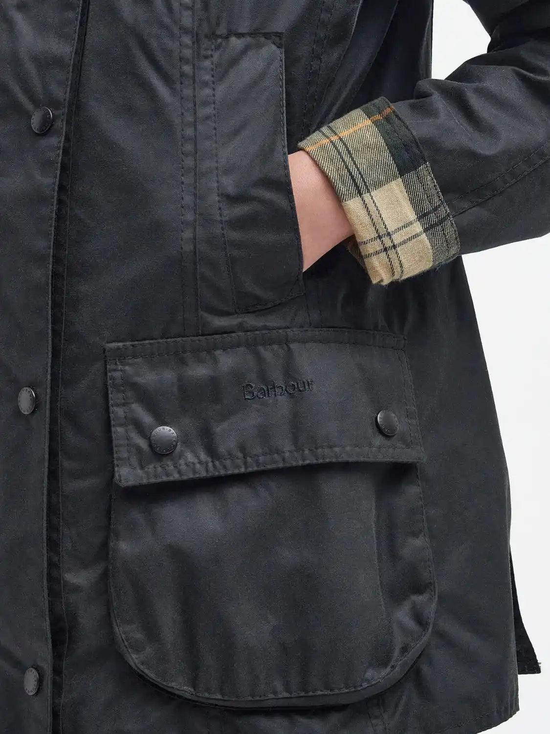 veste-beadnell-barbour-coton-cire-LWX0667SG91-poche