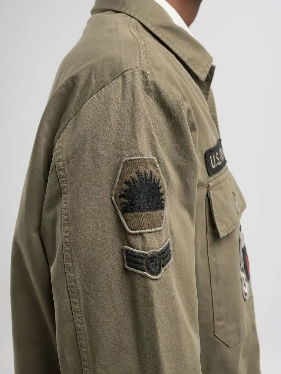 veste-militaire-replay-homme-kaki-zoom