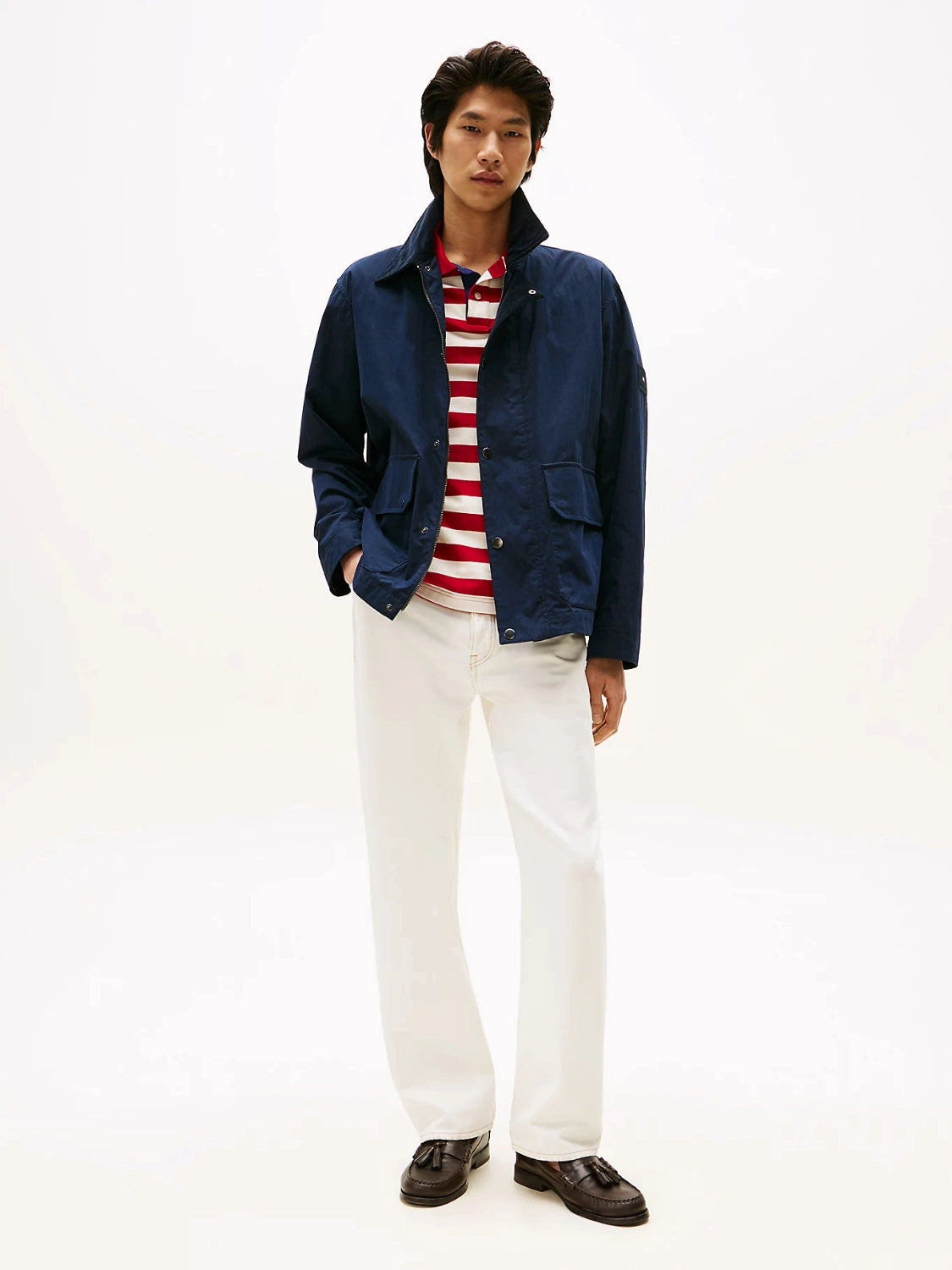 veste-tommy-hilfiger-marine-homme-porte
