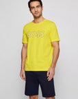 T-Shirt BOSS jaune en coton - Georgespaul