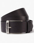 Ceinture Levi's® noire en cuir - Georgespaul