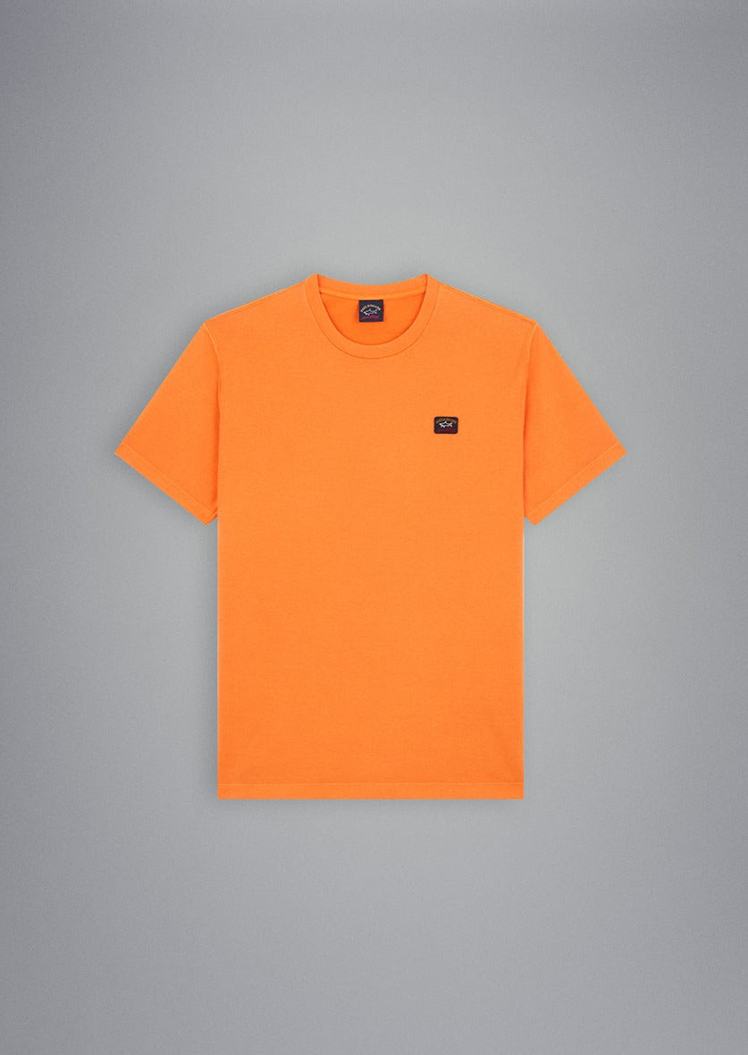 T-Shirt homme Paul & Shark orange